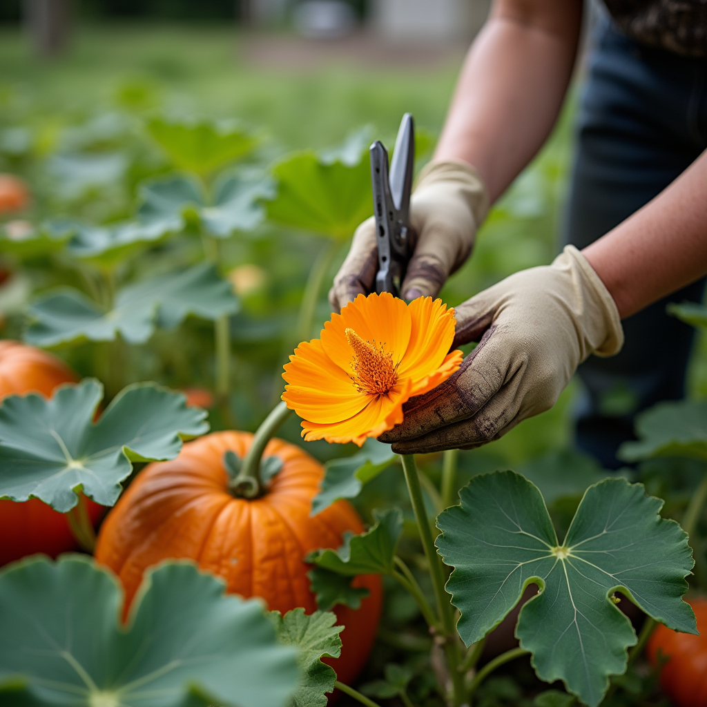 Pumpkin Flower