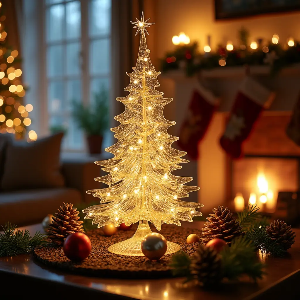 Glass Christmas Tree