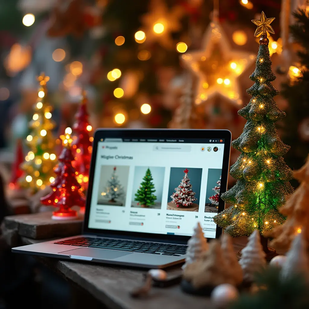 Glass Christmas Tree