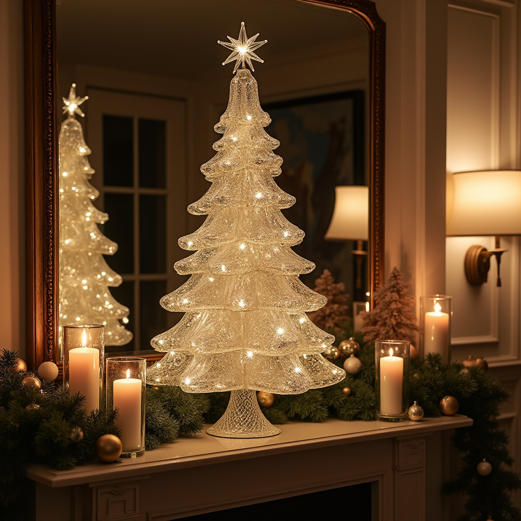 Glass Christmas Tree
